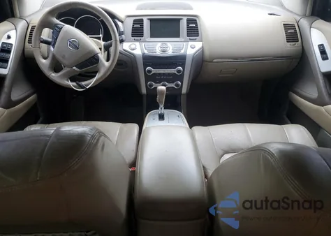 2010 Nissan Murano S z USA, uszkodzony, nr VIN JN8AZ1MW6AW137669